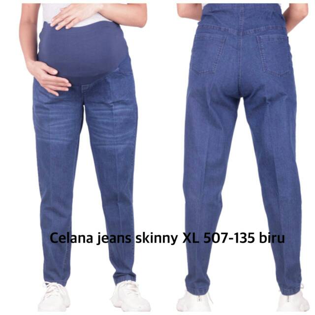 Celana Hamil Jumbo 507 - 135 Biru