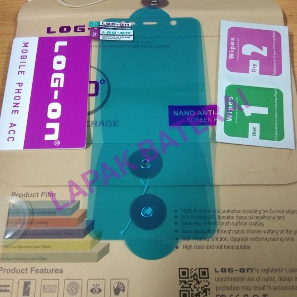 LOG ON ANTISHOCK SAMSUNG J8 2018 ANTI GORES JELLY SCREEN GUARD HYDROGEL