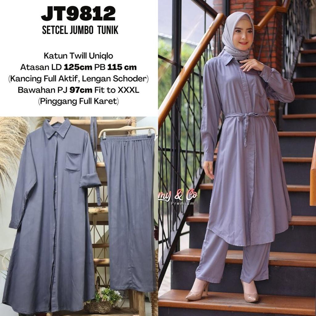 Setcel Long Tunik Premium