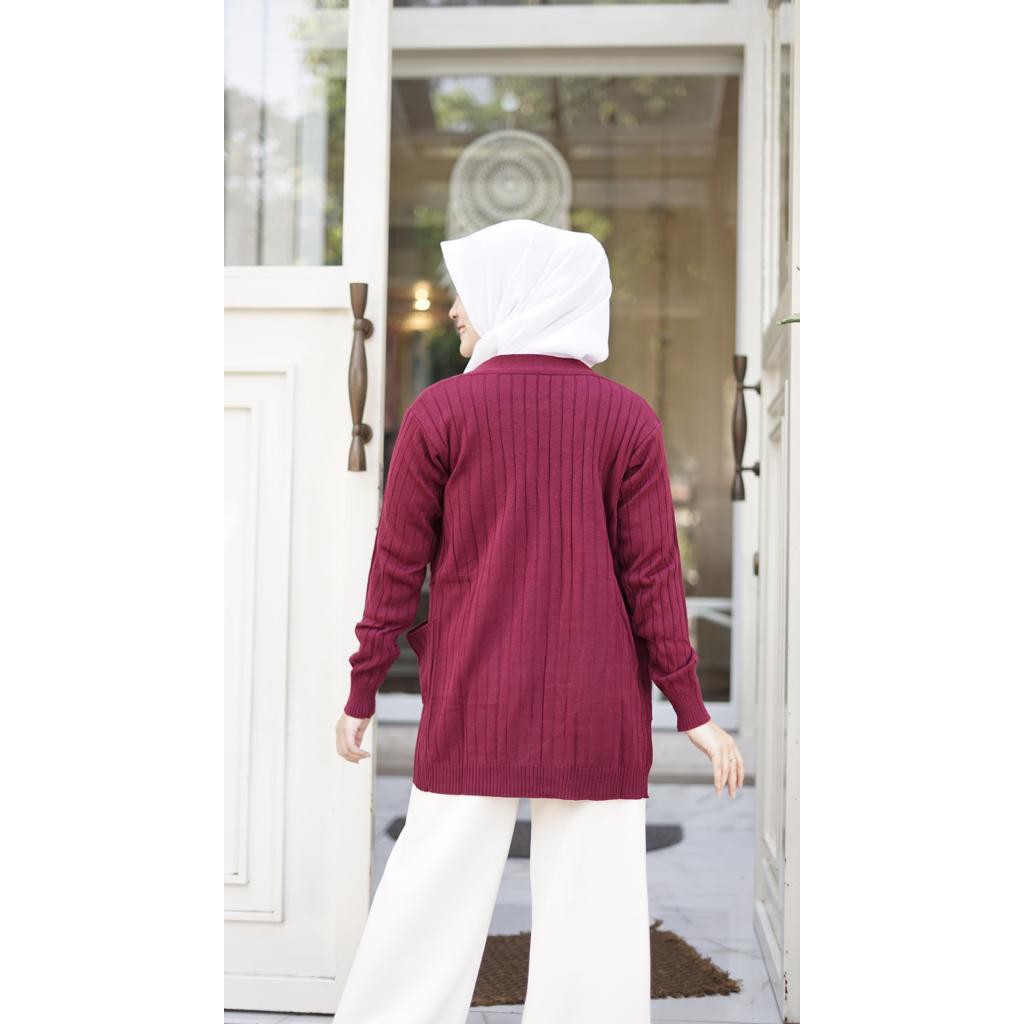 COZY CARDIGAN - FLOTTILICIOUS / OUTER  MURAH / CARDIGAN MURAH / OUTER PANJANG / GROSIR BAJU ONLINE /