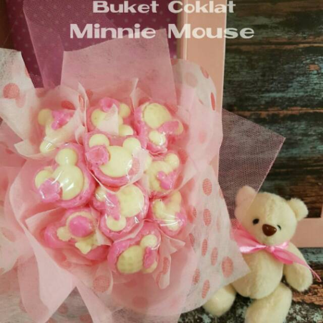 

Buket Bunga Minnie Mouse