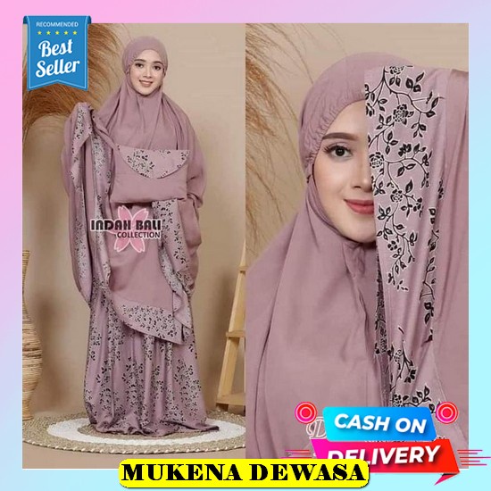 Mukena Mewah Ahsani Black Bat Flower Mukena Wanita Mukena Ahsani Modern Premium Jumbo Mukena Dewasa 