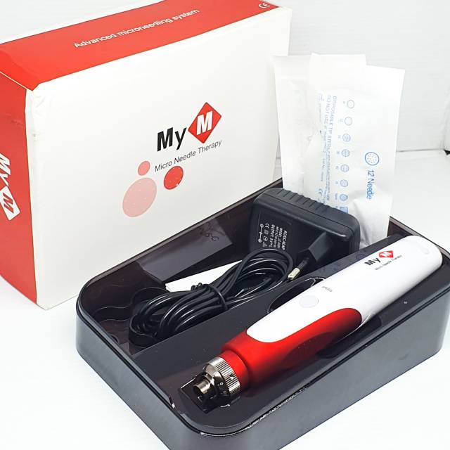 Mesin MYM Electric Dermapen Jarum Nano Needles Facial Penghilang Bopeng