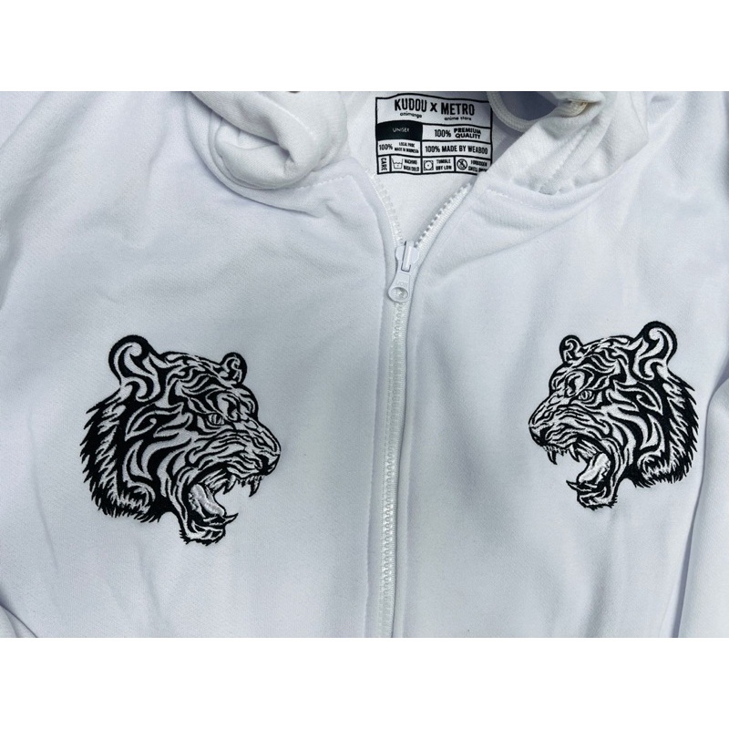 Jaket Emboidery Sachio Tora White High And Law The Worst Film Premium Unisex