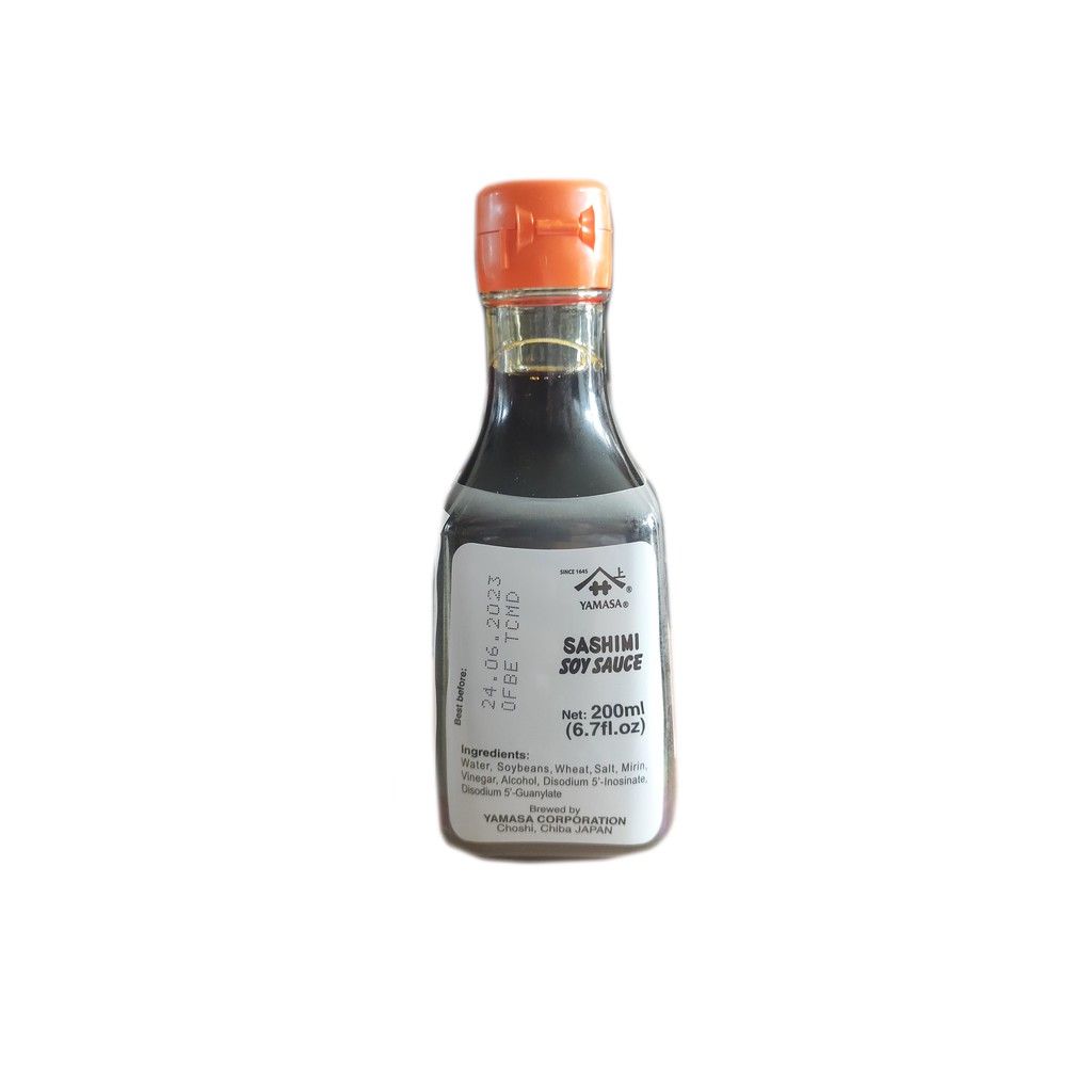 YAMASA SASHIMI SOY SAUCE 200 ML - SAUS KECAP ASIN YAMASA IMPORT