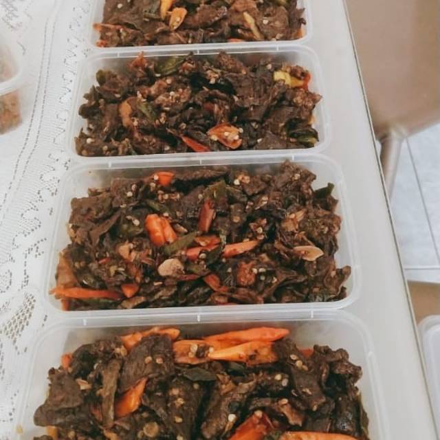

Sambal paru pedas