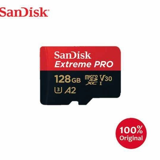 Sandisk MicroSD Extreme Pro 128GB A2 - 200MB/s