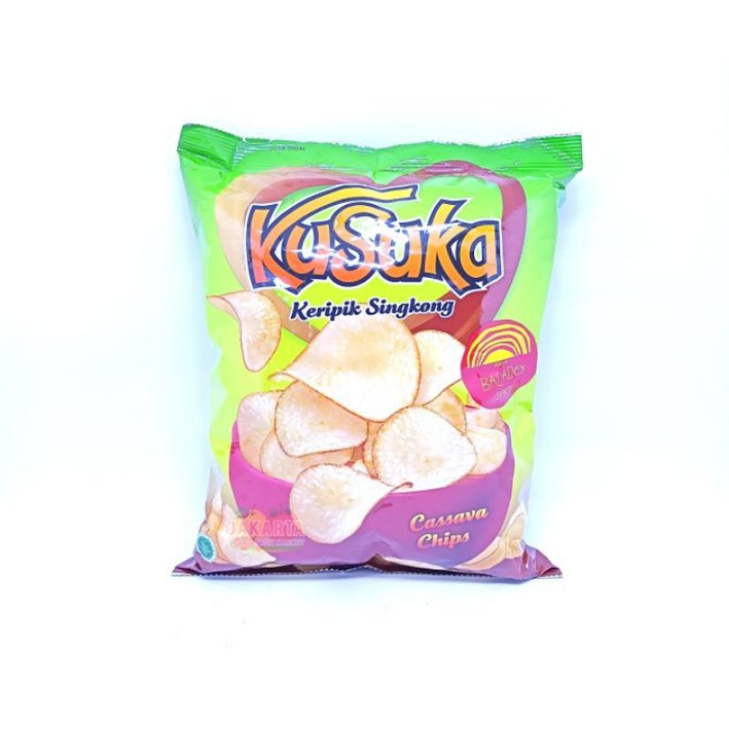 

(KERIPIK) KUSUKA KERIPIK SINGKONG RASA BALADO SPICY 180G
