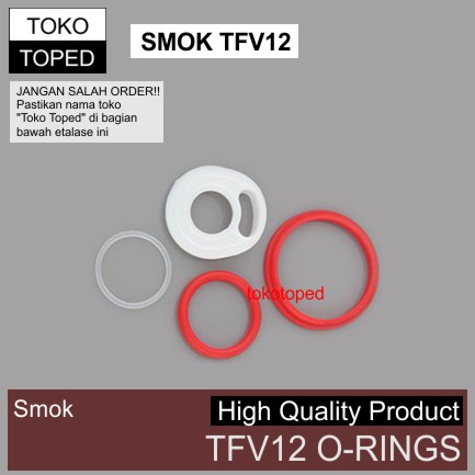 TFV12 Replacement O-Rings Set | silicon o-ring seal karet vape