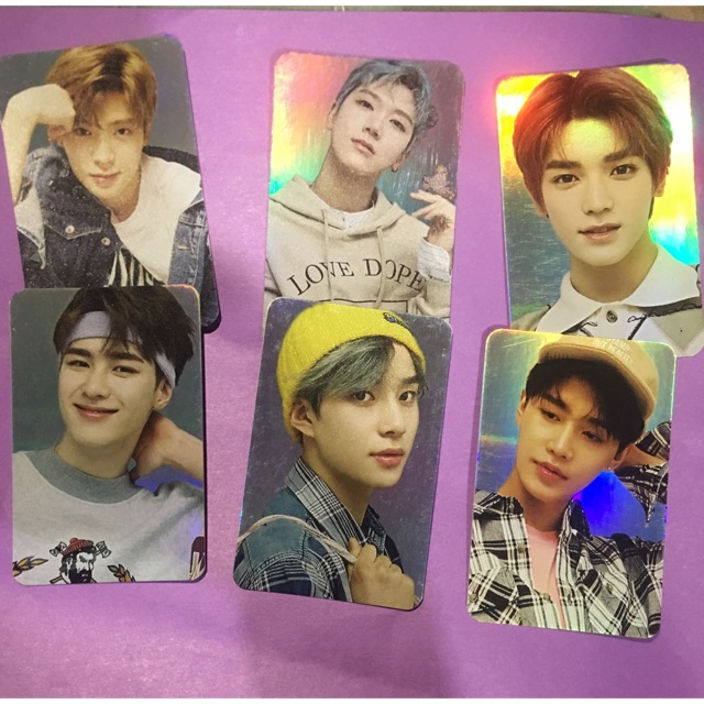 NCT 2018 Dream U 127 hologram photocard official jaehyun ten taeyong kun jungwoo taeil