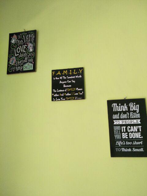 Hiasan Dinding Poster Kayu Al-142