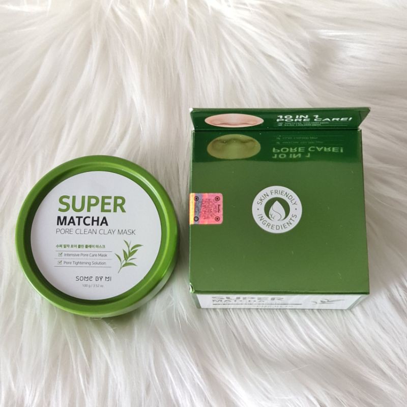 Some by mi Super Matcha Pore Clean Clay Mask Share in jar Original masker wajah somebymi