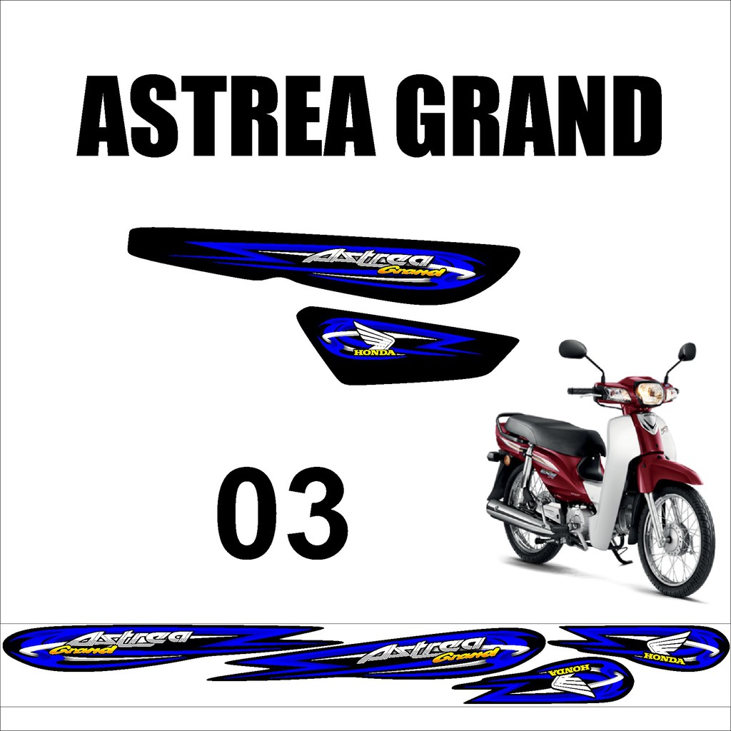 Jual Stiker Striping Variasi Motor Honda Astrea Grand Stiker Murah Motif Simple Dan Elegant Mooo 03 Indonesia Shopee Indonesia