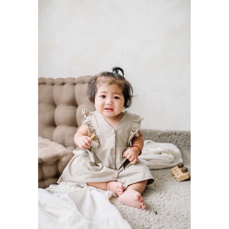 LITTLEMYTRI BOHOBABY BOHOPANNA FEBE DRESS 3 DRESS BAYI PERMPUAN DRESS ANAK PEREMPUAN DRES ANAK BAYI-2