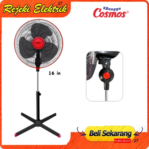 Cosmos 16-XDC Kipas Angin Stand - Berdiri Kaki Silang 16 Inch