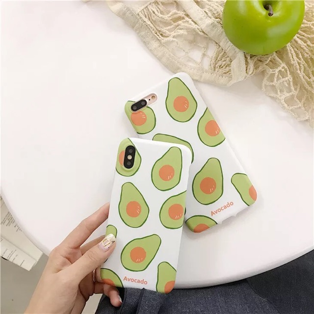 Avocado Case 6/6s/6+/6+s/7/7+/8/8+/X/Xs/Xr/Xmax