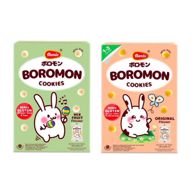 Monde Boromon Cookies 100 gr Gluten Free