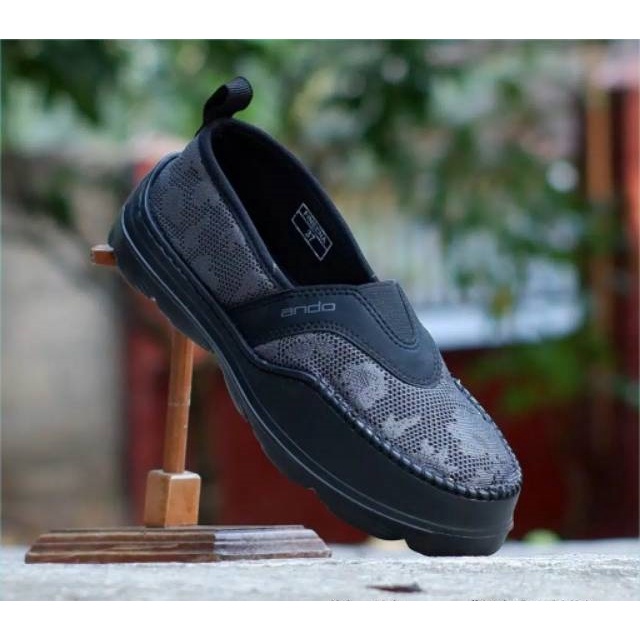 SEPATU WANITA ANDO MARTHA FINEENA ORIGINAL SLIP ON MODEL TERBARU RINGAN KUAT ELEGANT