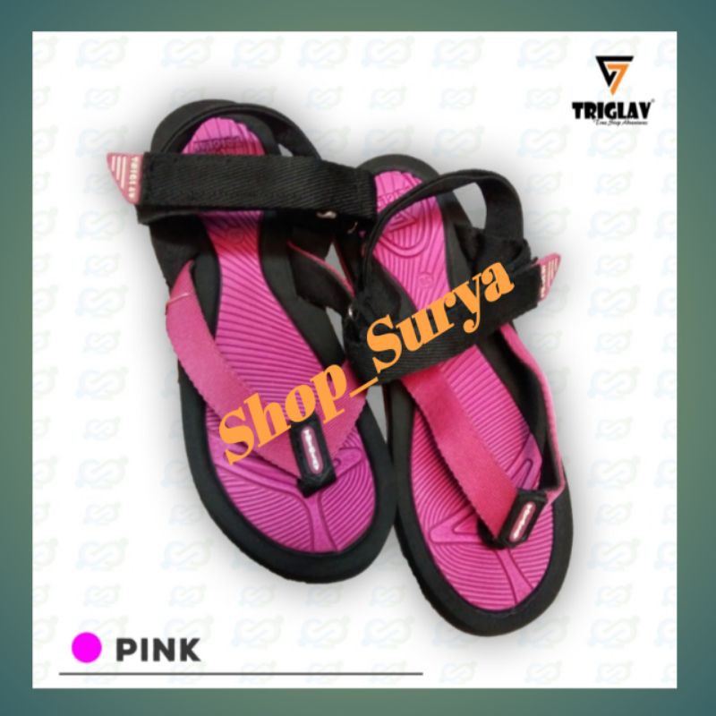 Sandal Jepit Gunung Cewek TRIGLAV |Sandal Slop Gunung Triglav Cewek |Outdoor |Sendal (Plus Paperbag)