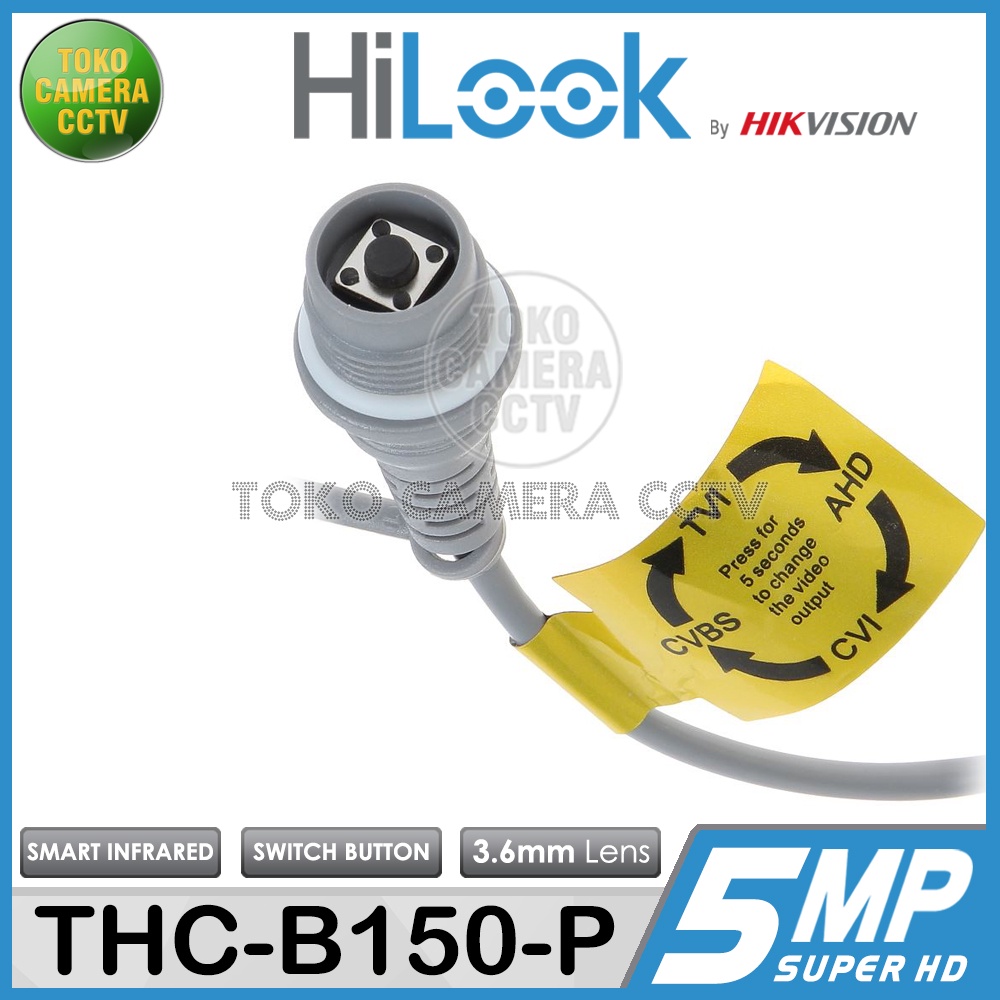 CAMERA CCTV HILOOK 5MP THC B150 P KAMERA CCTV OUTDOOR HILOOK 5MP