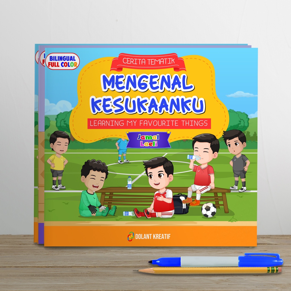 Buku Cerita Tematik Bersama Jamal Laeli - Mengenal Kesukaanku - Buku Jamal Laeli