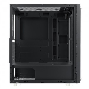 PC Case XigmaTek Included 4 Fan RGB GRIP Casing Komputer Gaming