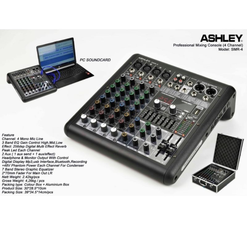 Mixer Ashley SMR-4  4 Channel