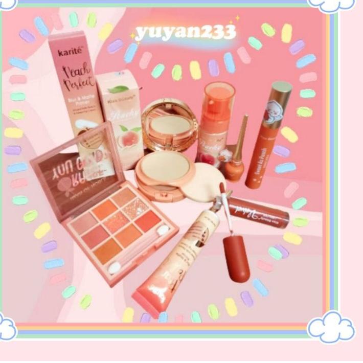 ➣ PROMO!!!PAKET MAKE UP CANTIK PEACH 7 IN 1 ❃