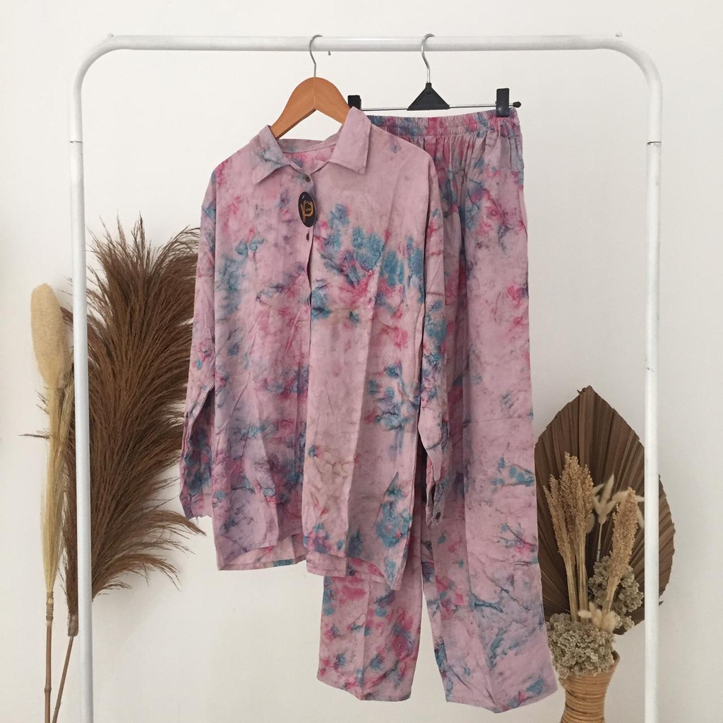 SETELAN TIE DYE JUMBO/ONE SET TIE DYE JUMBO