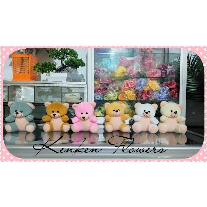 Boneka Teddy Bear ±13cm - ±15cm Murah