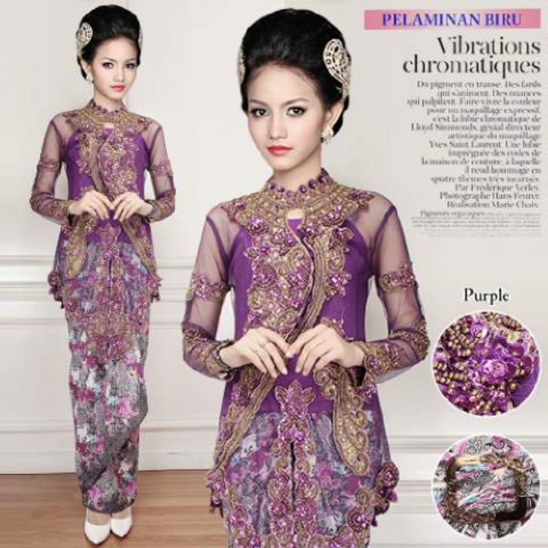 FASHION WANITA//KEBAYA NATALAN//KEBAYA PASTA//KEBAYA WISUDA//KEBAYA BORDIR PAYET//BY PB