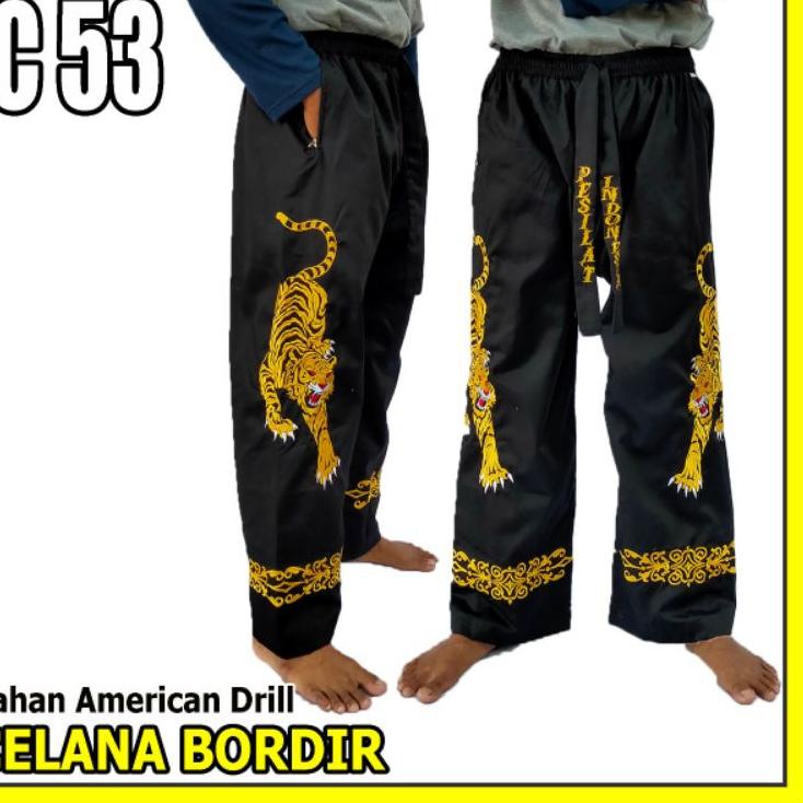 Koleksi Terbaru.. Celana Silat Bordir - Celana Silat - Celana Silat Bordir - Celana Silat Hitam - Ce