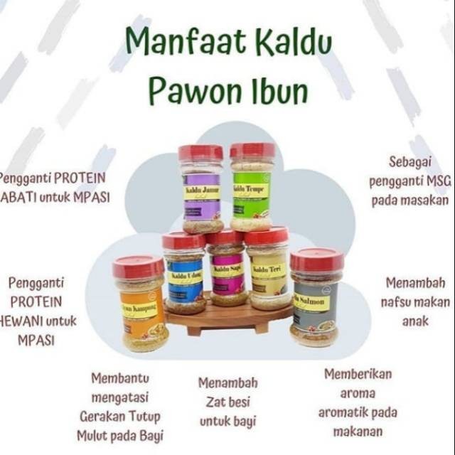 

Marhies- Bumbu Kaldu Salmon 50 Gr Kaldu Mpasi Bubuk Non Msg Natural Super Food