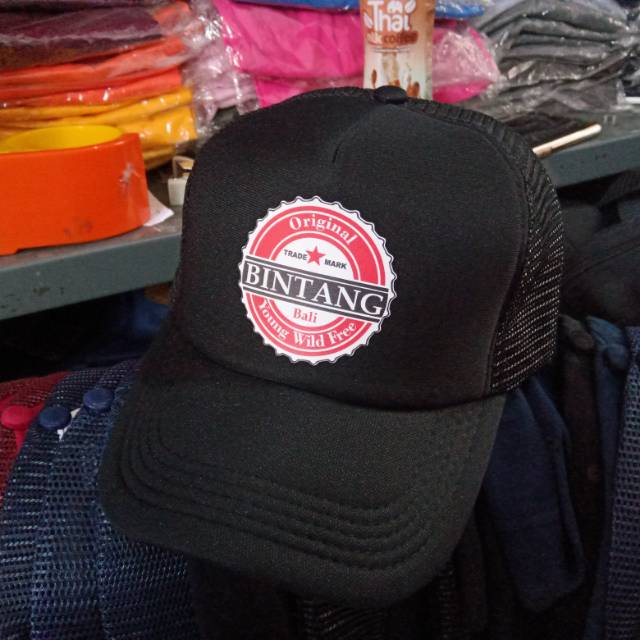 TOPI TRUCKER BINTANG BALI