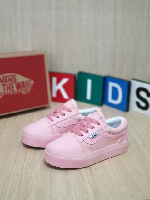 (READY) SEPATU VANS ANAK / SEPATU ANAK PEREMPUAN FULL PING