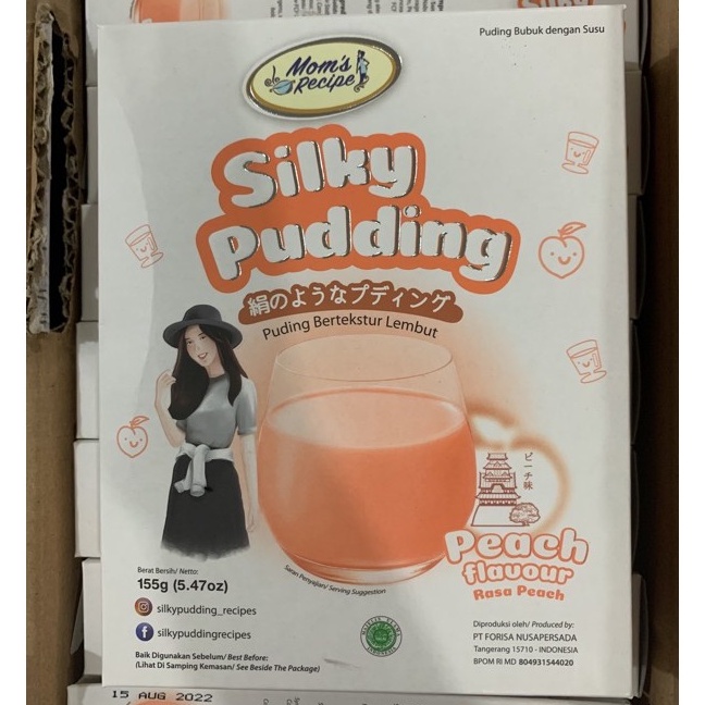

Silky Pudding Peach 155 gr