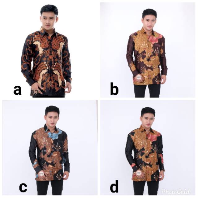 KEMEJA BATIK SEMI SUTRA SILKY PREMIUM