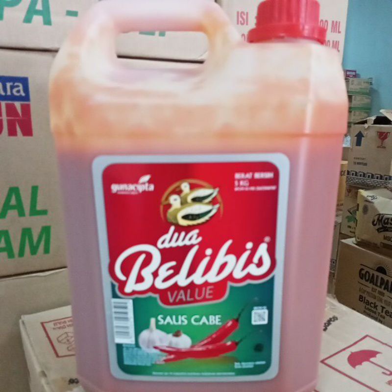 

Dua Belibis Value Saus Cabe 5 Kg