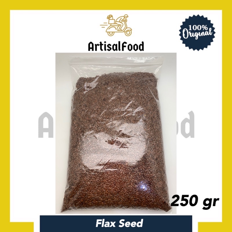 

Natural Brown Flax Seed Flaxseed 250gr Timb