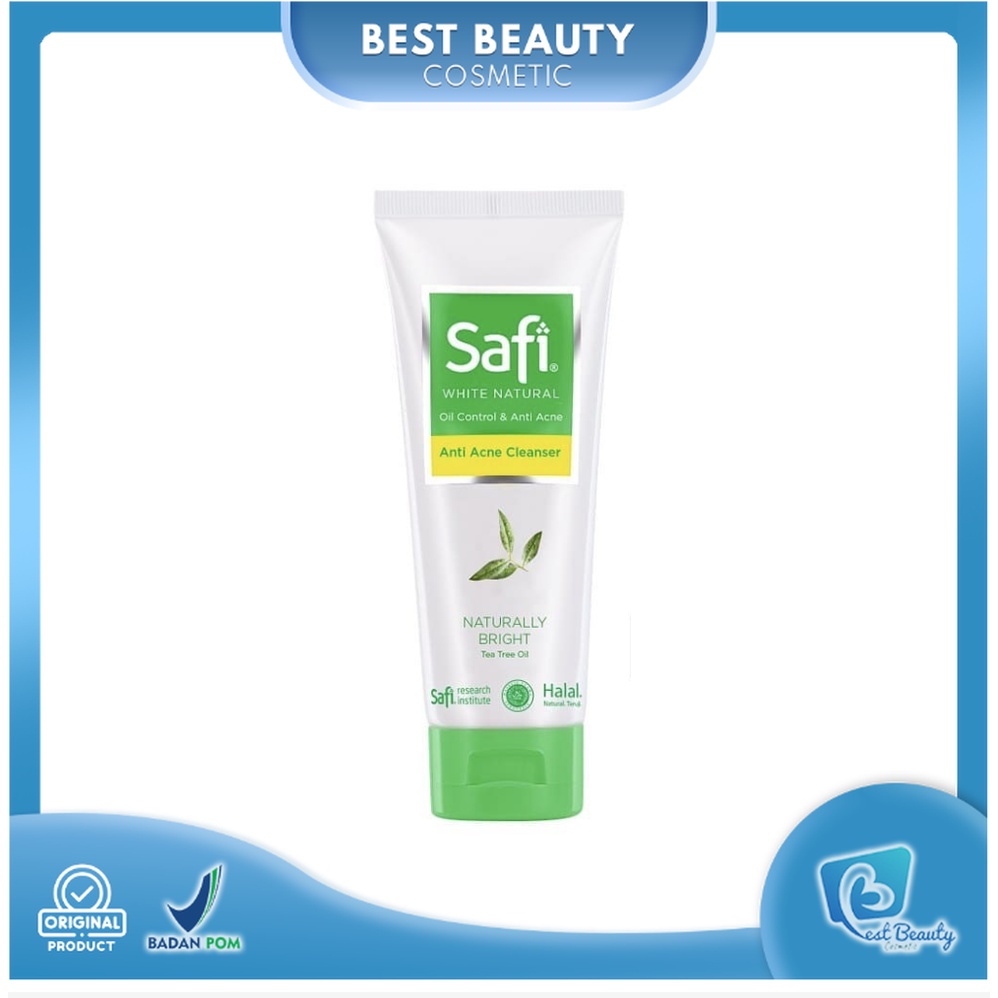 ★ BB ★ SAFI White Natural Anti Acne Cleanser Tea Tree Oil