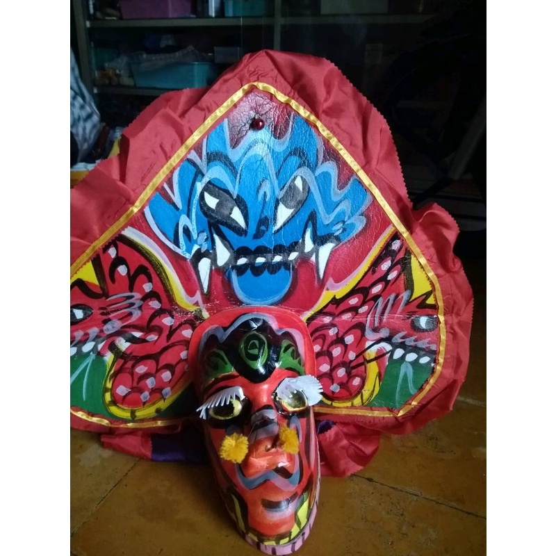 ⚡Cuci gudang⭐ BARONGAN PLIPIT ROMO MAINAN ANAK TAMBUR TERLARIS barongan asli ponorogo barongan PLIPIT Barongan Anak Umur 10 Murah Barongan Caplokan Anak Sd Topeng Reog Ponorogo Caplokan barongan ukuran-2
