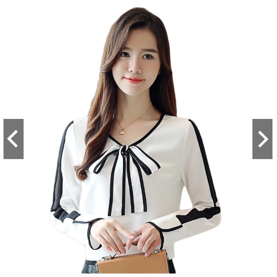 Fifi Fashion Blouse Tangan Panjang Wanita Gaya Korea Model Terbaru  Gisel