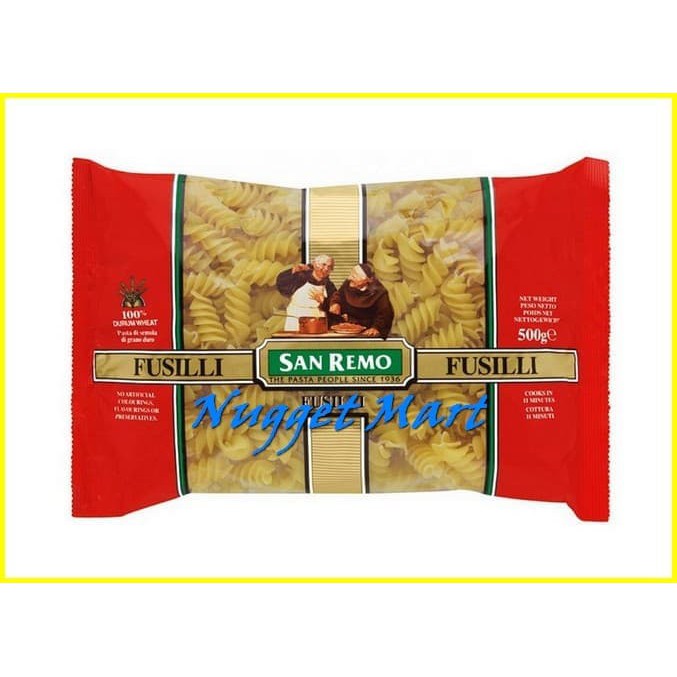 

San Remo Fusilli 500 gr