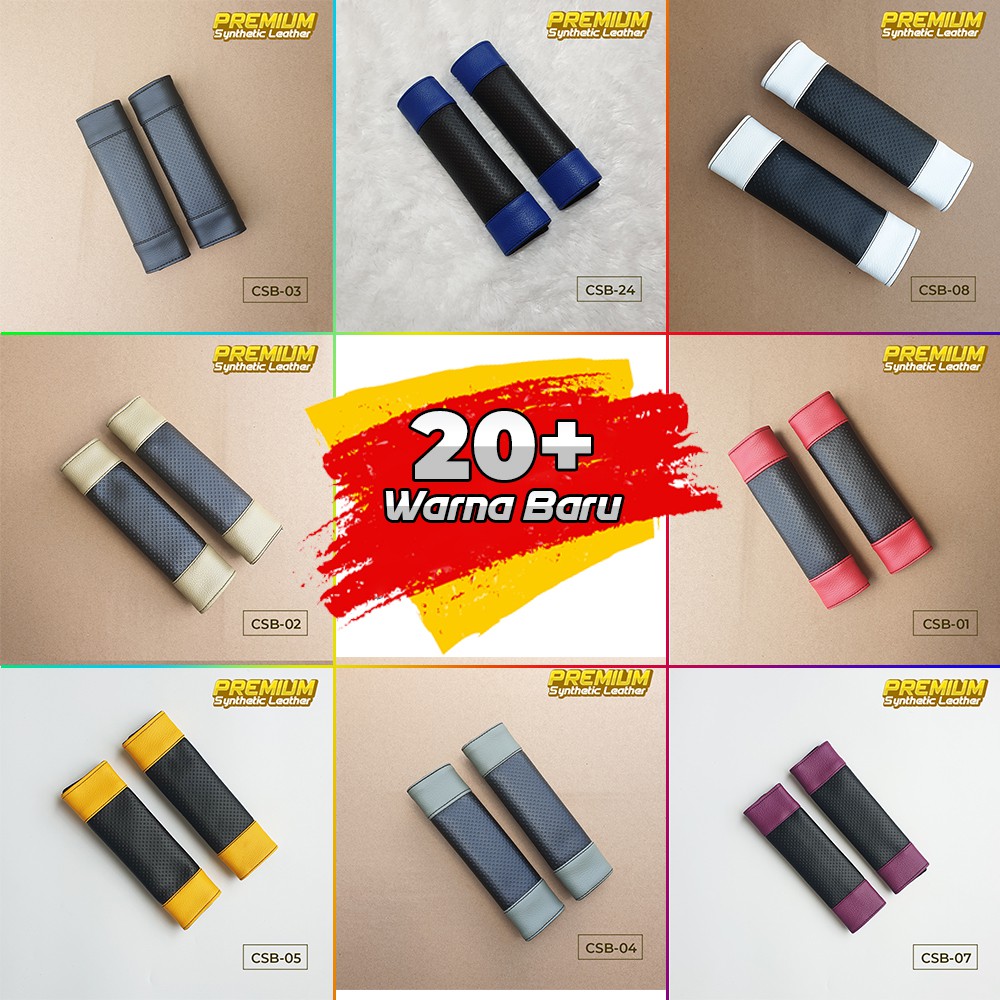 Cover Seatbelt / Cover Sabuk Pengaman - Motif Bintik