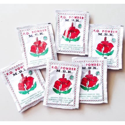 [SACHET] ^ KYRA ^ MBK Powder Bubuk Penghilang Bau Keringat Dan Bau Badan M.B.K - Kemasan Sachet