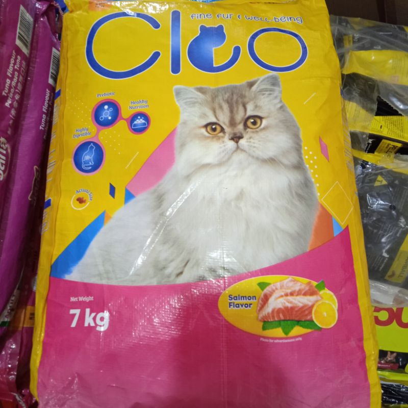 Makanan Kucing Dewasa Cleo Salmon 7 kg Adult Khusus Grab Gosend