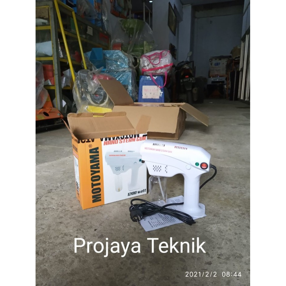 NANO FOGGING MOTOYAMA STEAM GUN SPRAY DISINFECTAN MESIN FOGGING