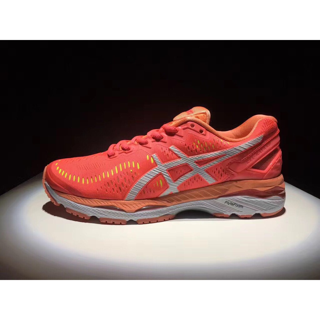 Gel Kayano 23 Orange Running Shoes Shopee Indonesia