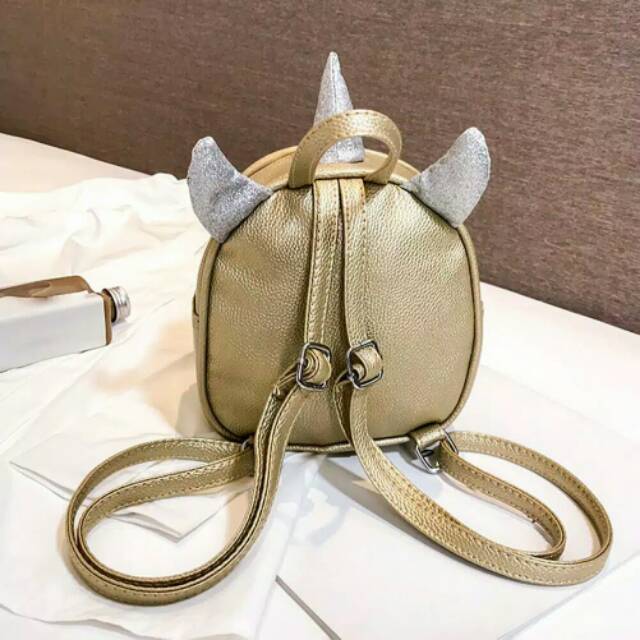 Tas unicorn anak / tas sequin anak / tas sequin tanduk