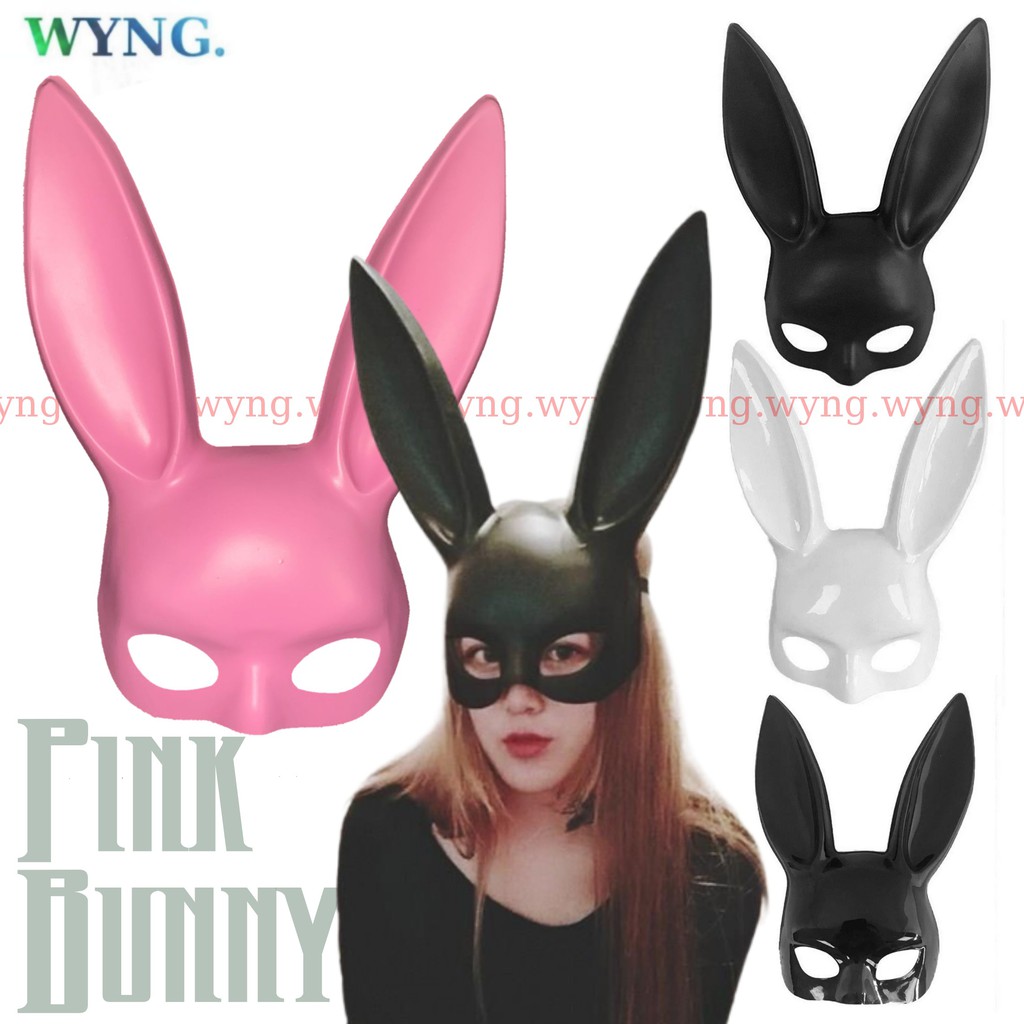 Beli Topeng Pesta Telinga Kelinci Rabbit Ear Mask Bunny Sexy Girl Party SeeTracker Indonesia